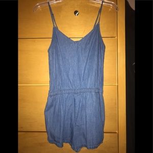 Blue Romper